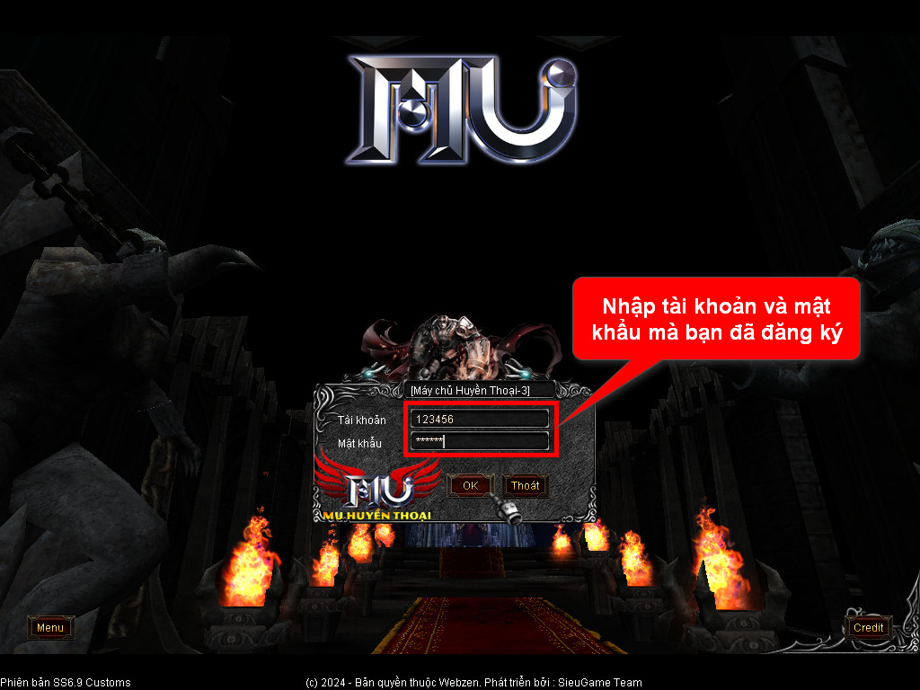 Chức năng chính của Game MU Thần Vũ Chức năng chính của Game MU Thần Vũ